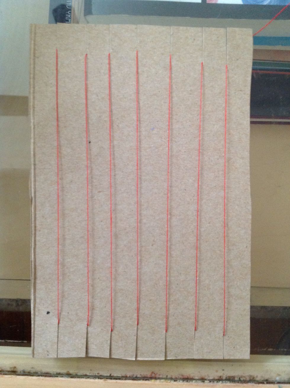 How to weave on cardboard loom B+C Guides