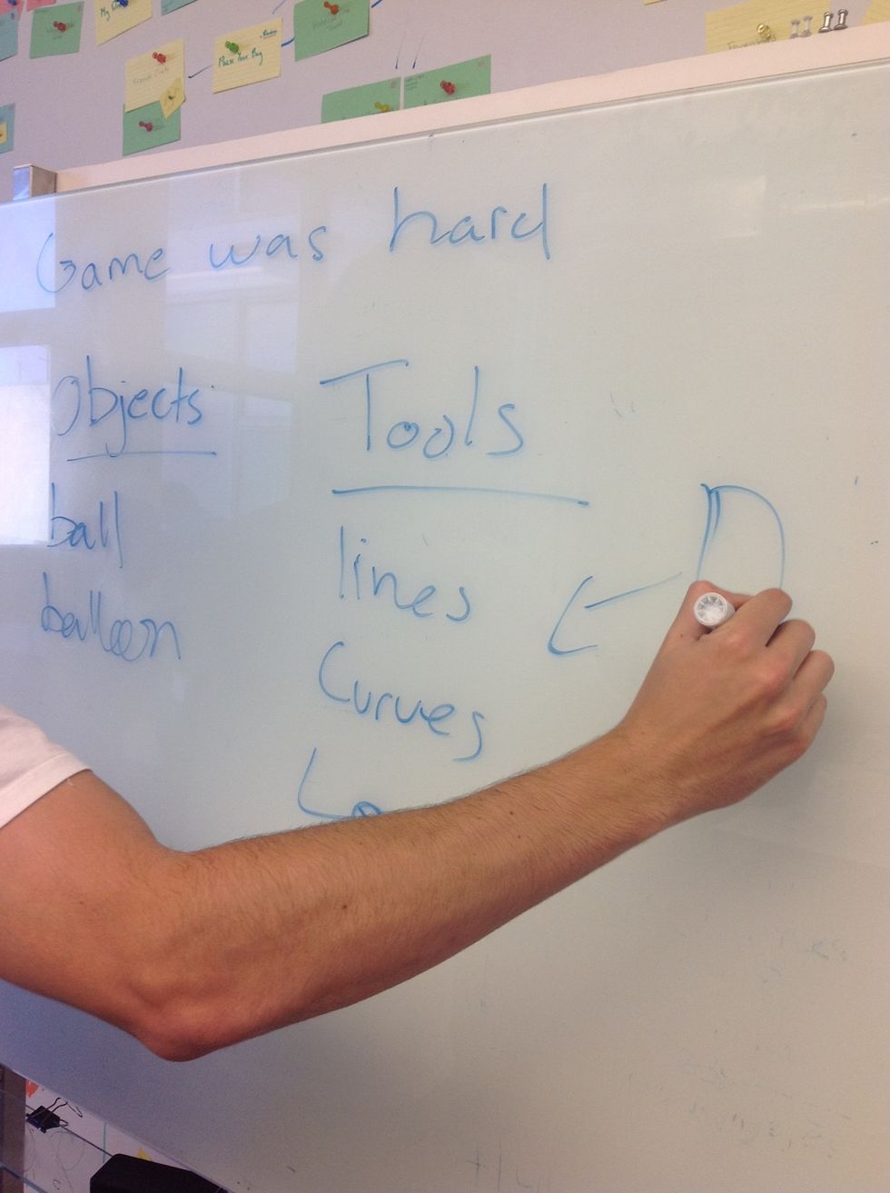 Student reflections on Newton's Playground