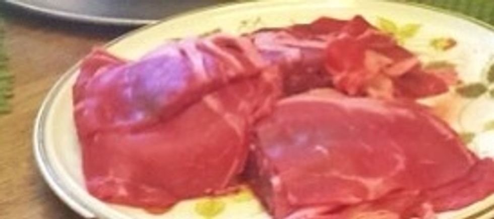 Sukiyaki beef is available at an Asian market. Or ask your regular butcher to slice some sirloin very thin.