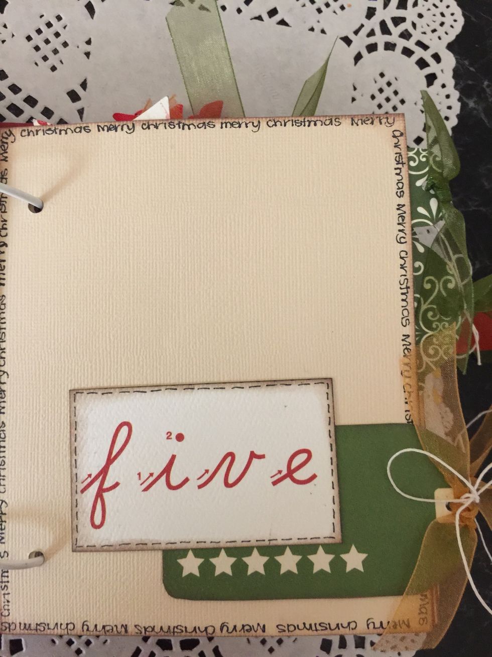 Super simple embellishing I can add to later, or just print my photos larger so they take up more room.