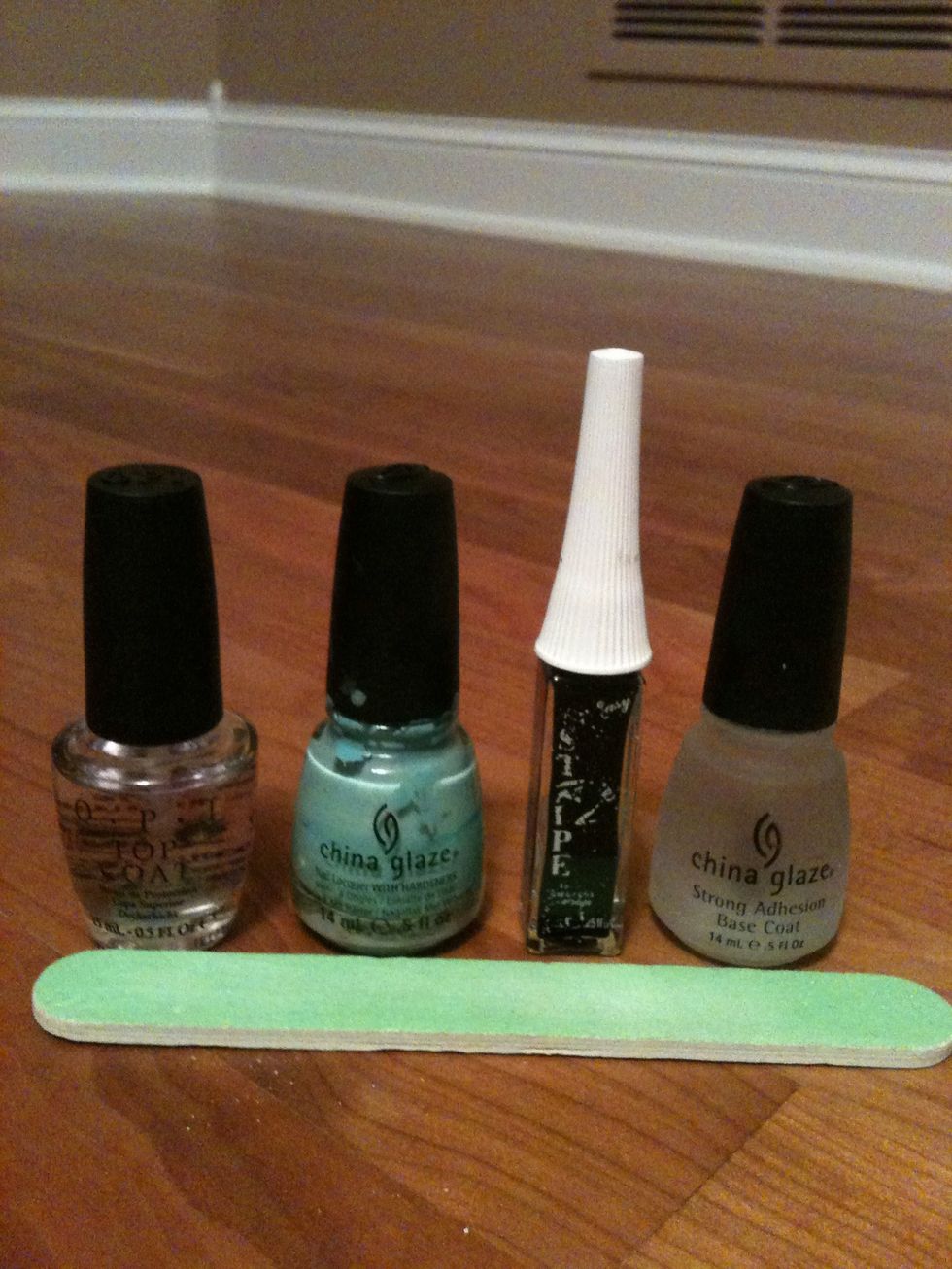 Supplies. For colors look on the supply list