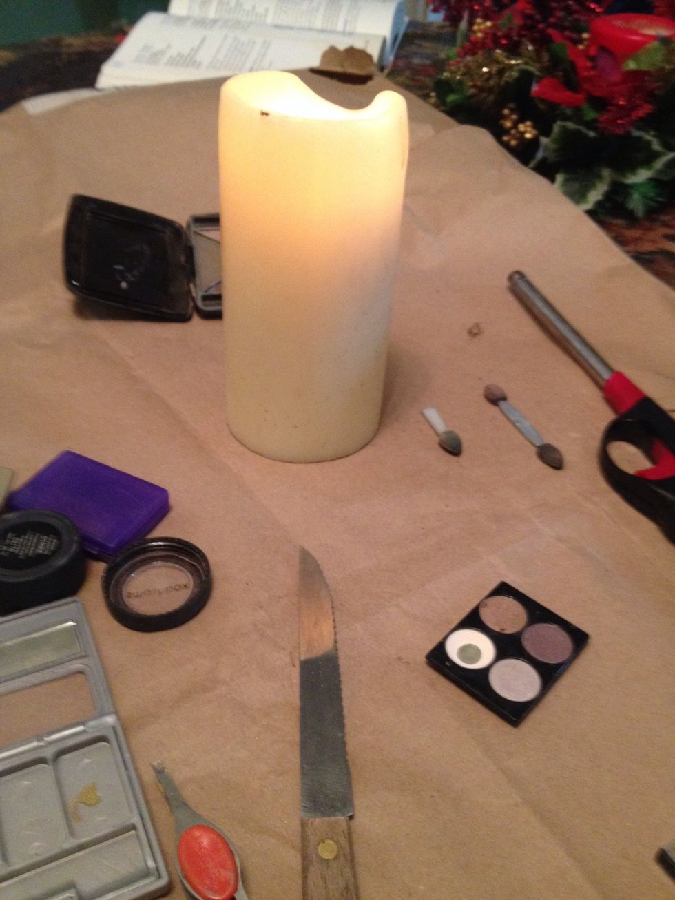 Supplies gathered.