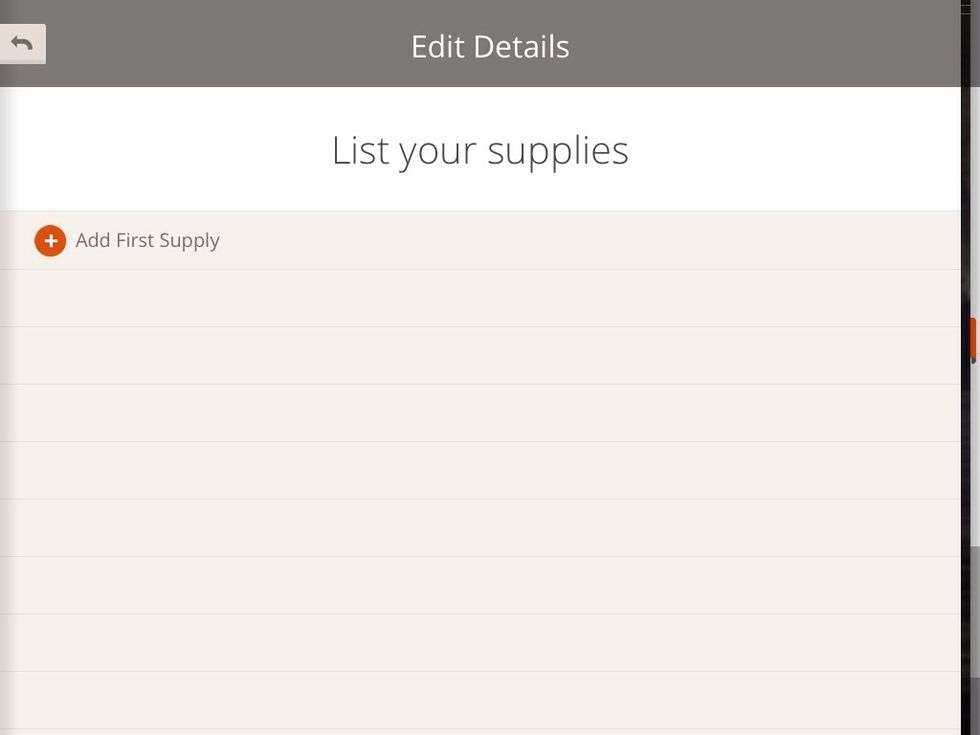 Supplies: Now you need to make a list of supplies to make the guide.