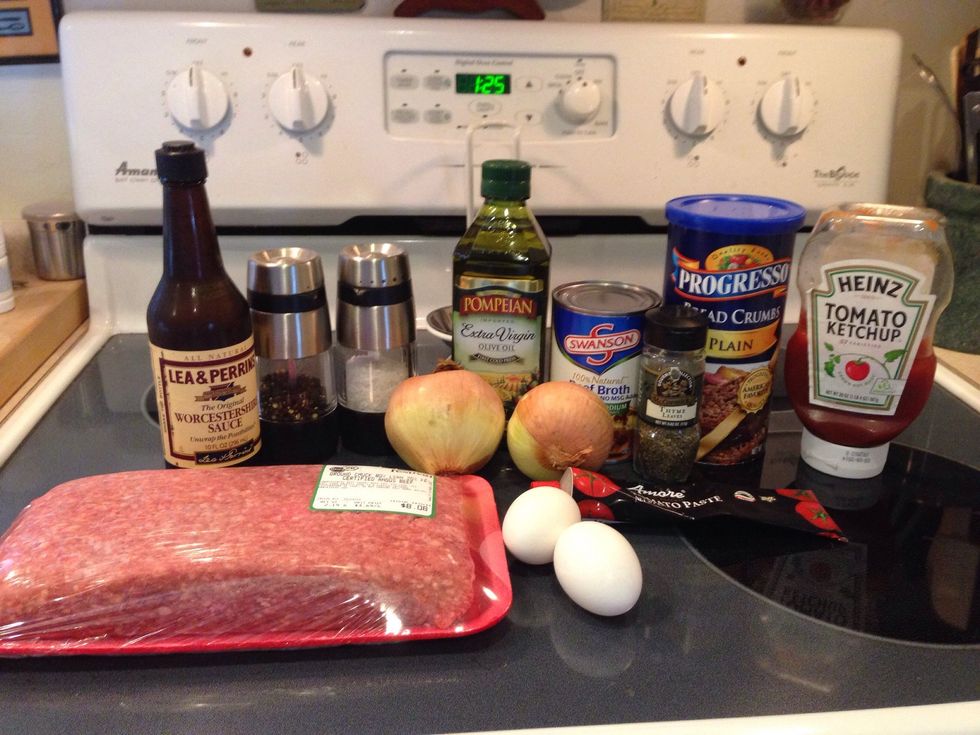 Supplies you'll need (forgot the brown sugar & mustard\ud83d\ude26)