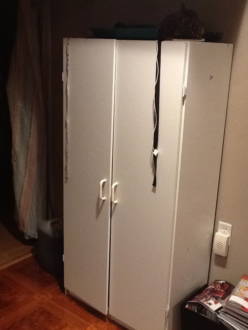 Supply closet, menards during a super sale. $25.