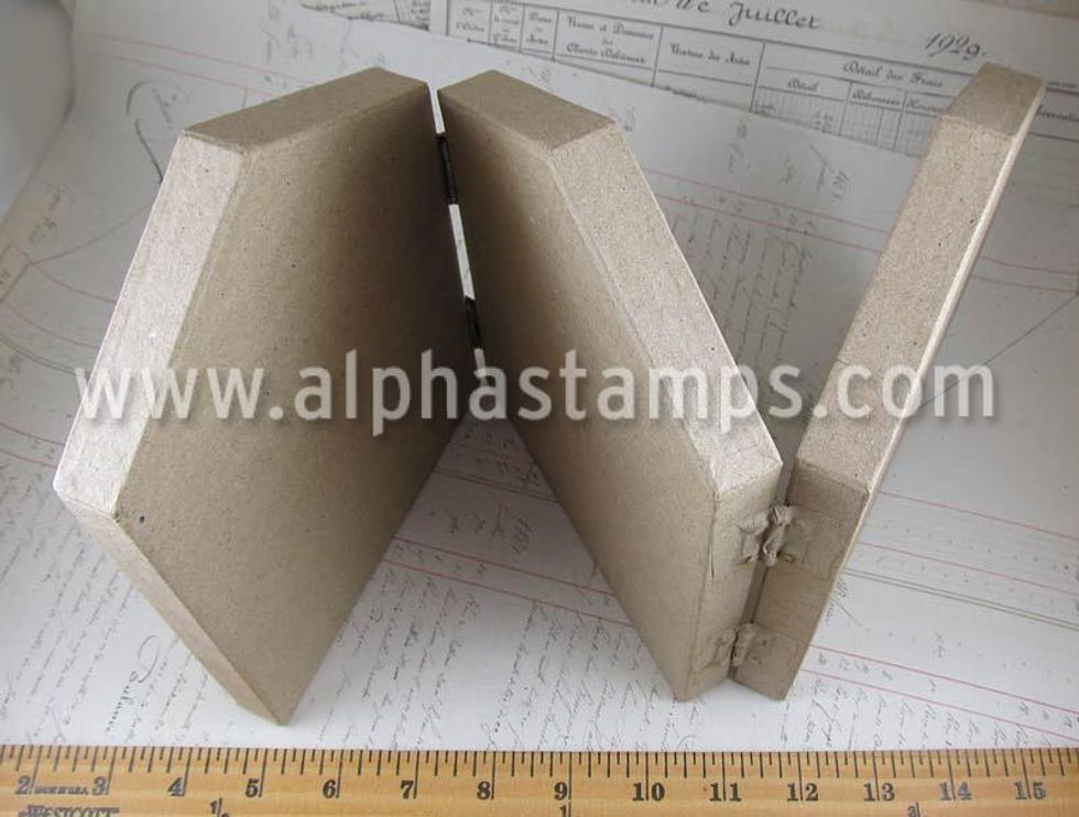 Supply - I started with the Accordion House Shrine and removed the hinges (now I have extras) to use just one section.