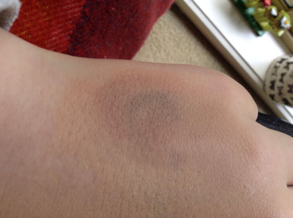 Surround the "c" lightly