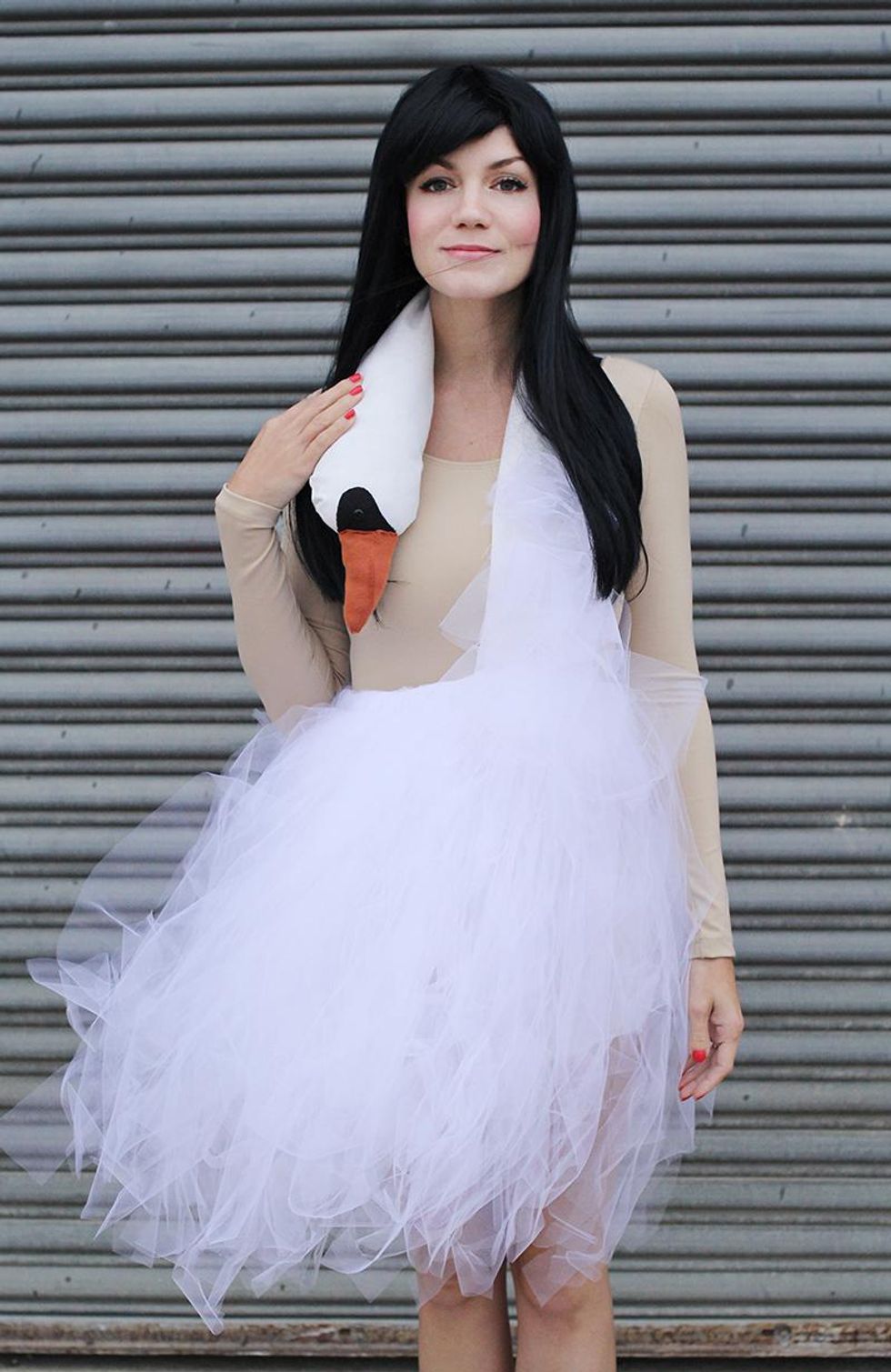 swan dress