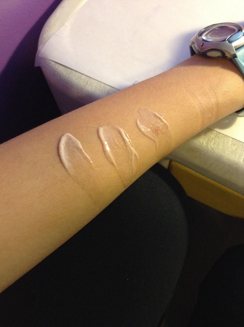 Swatch the color on your arm. Make sure you like how it looks. then you're done!