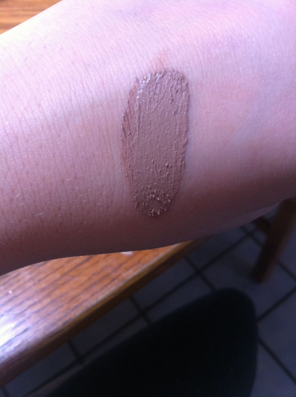 Swatch to make sure it's not too light or dark