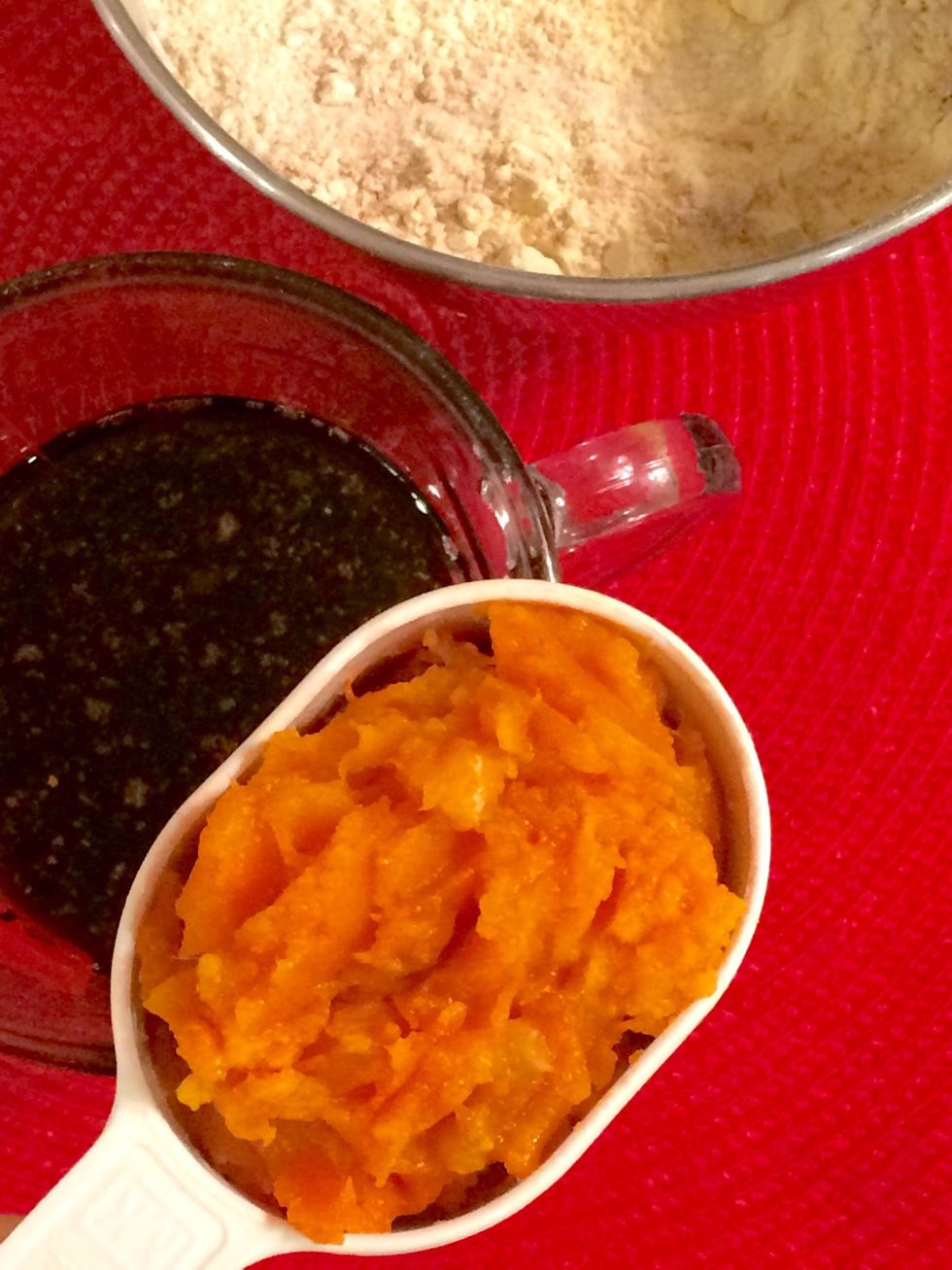 Sweet potato adds natural sweetness and keeps the cookies deliciously moist! Canned pumpkin is the perfect substitute if you don't have sweet potato handy.