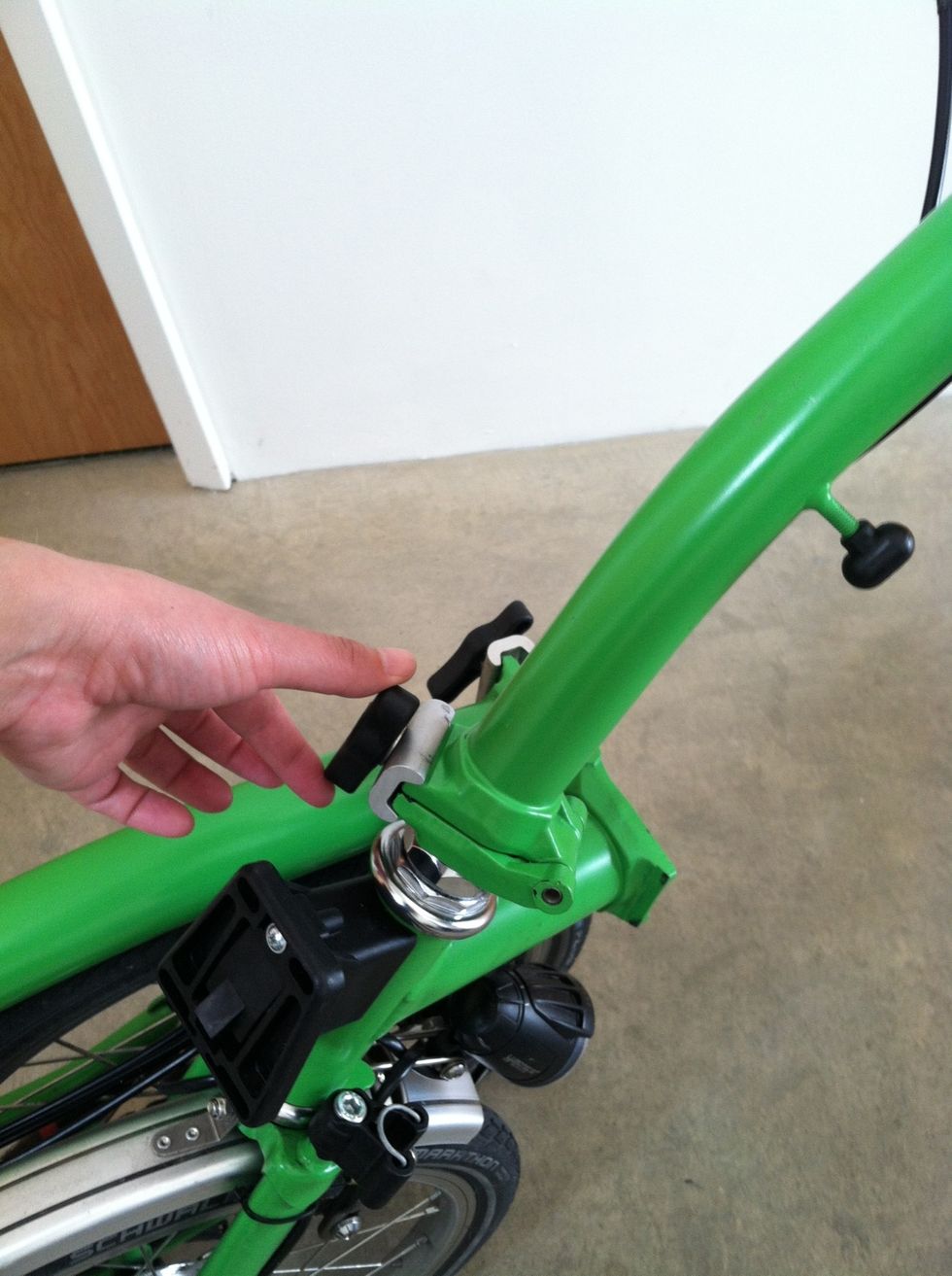 how to unfold a brompton