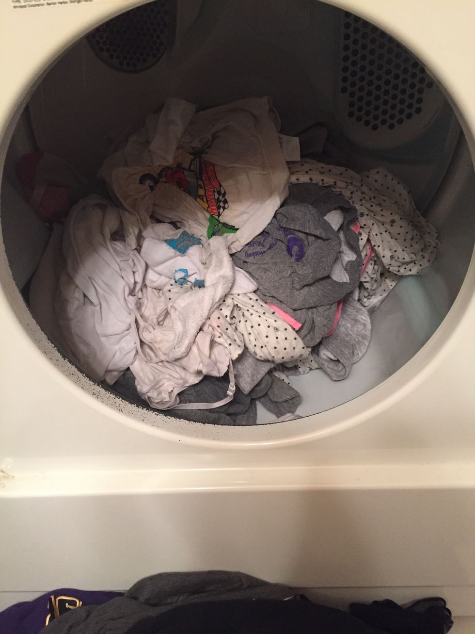 Switch clothes over to the dryer