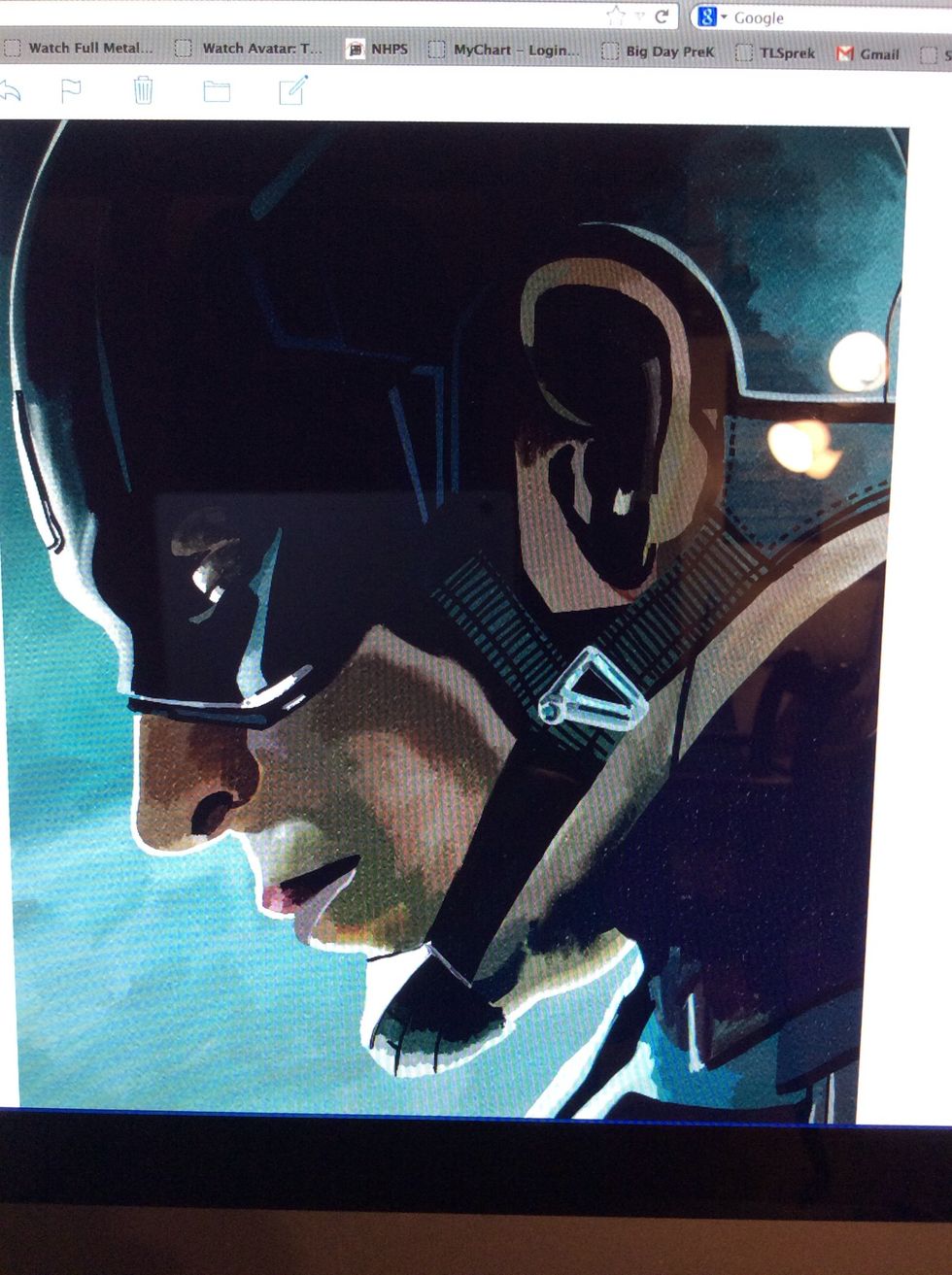 Switch to a laptop or Desktop to retrieve the image and then open a photo viewer like Preview and save it. Please note that this program works for Mac and PC.