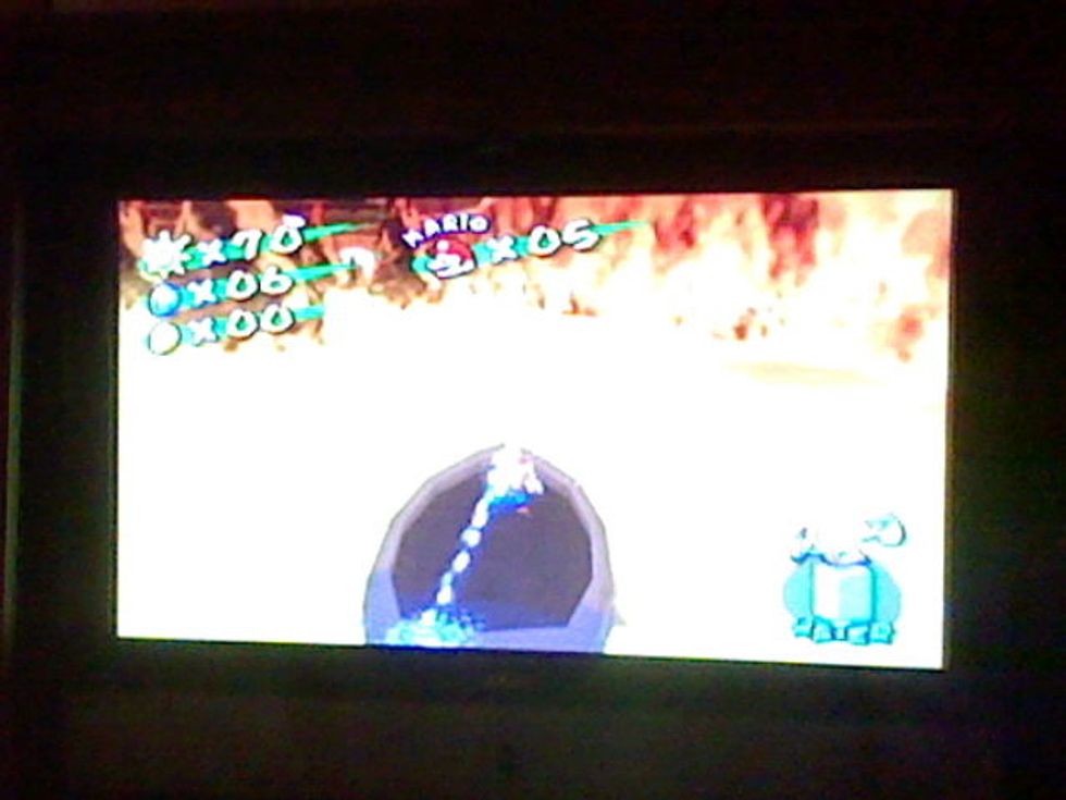 Switch to the regular nozzle and spit the water to the back of the boat. By doing this, you will propel forward.