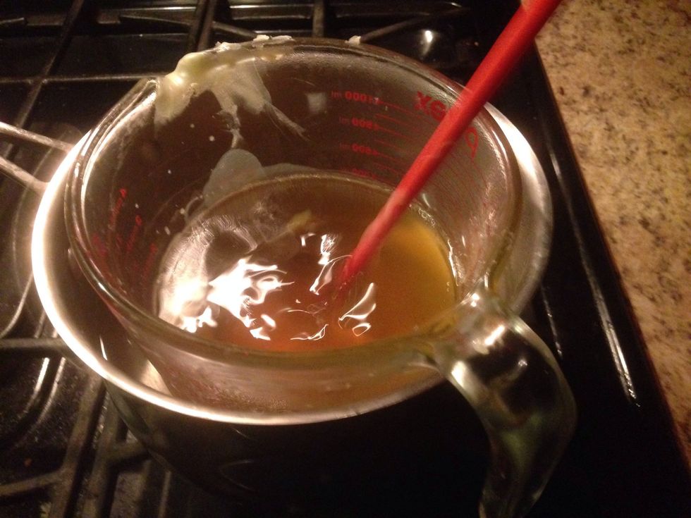 Switched to a cup with a spout to pour with.