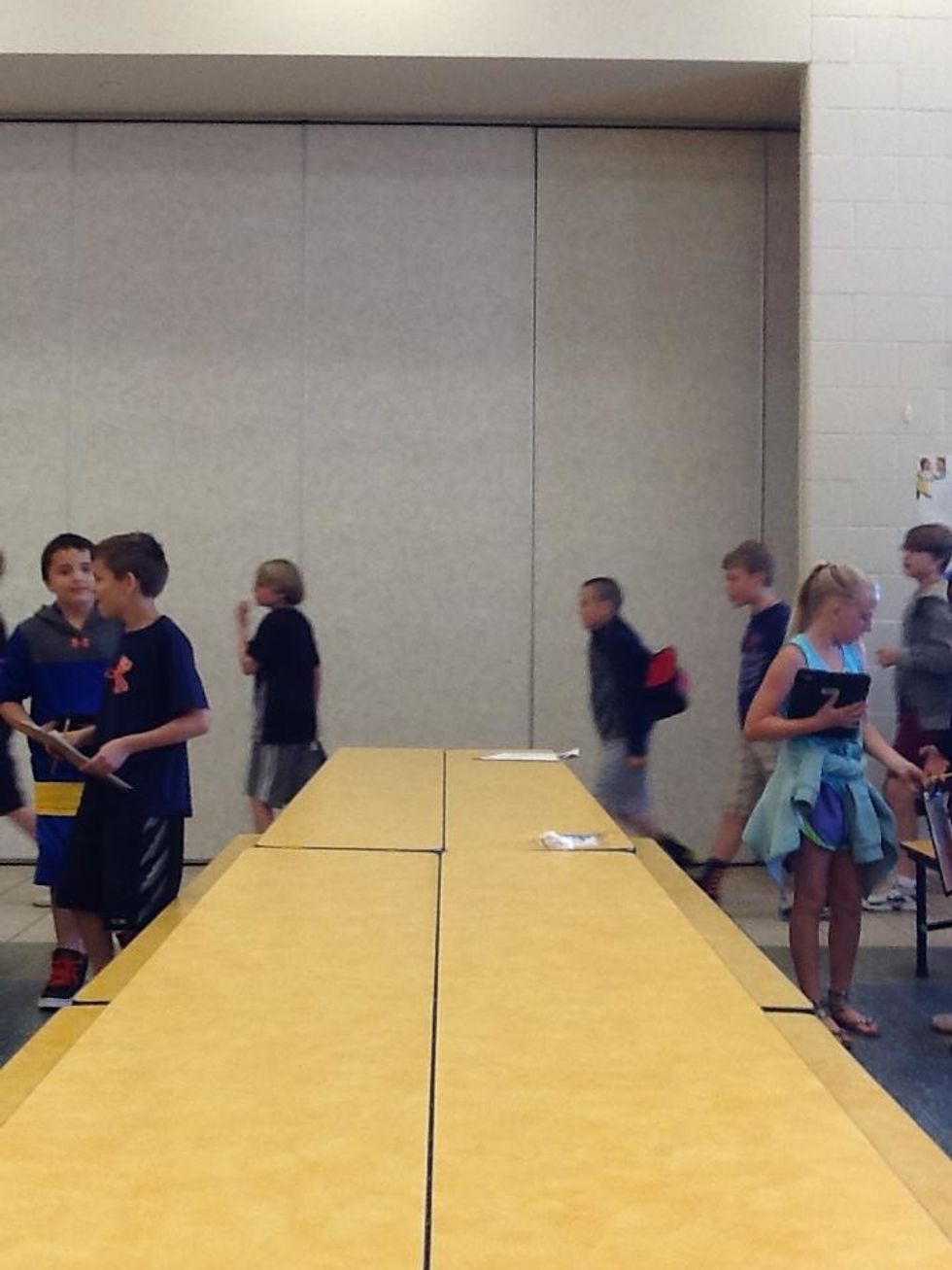 Symmetry is a line that cuts a shape in half to make it equal.