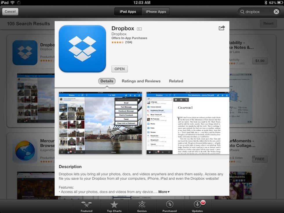 Synchronize your files across just about ALL your devices. From your laptop straight to your iPad using the cloud service DROPBOX by DROPBOX.