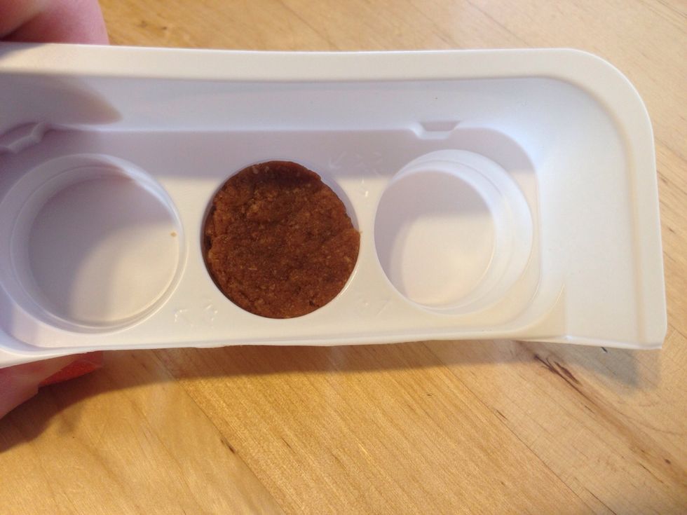 Ta-Da!!! Burger Patty formed!!