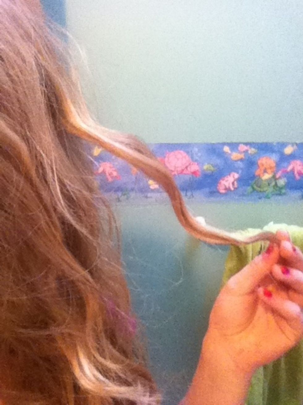 Ta- Da :D Perfect lose curls (Hairspray optional)