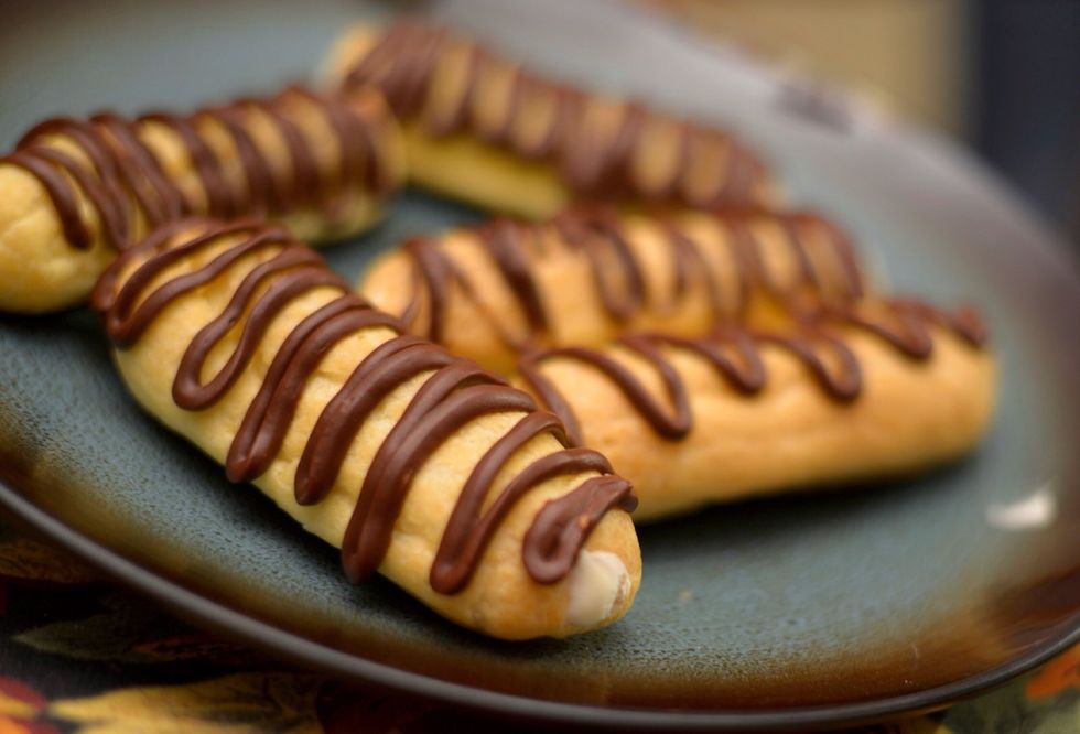 Ta da! Delicious eclairs!