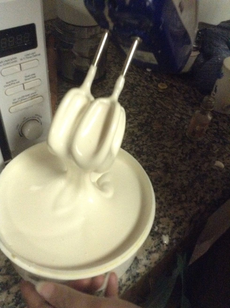Ta da :) exactly the consistency of marshmallows