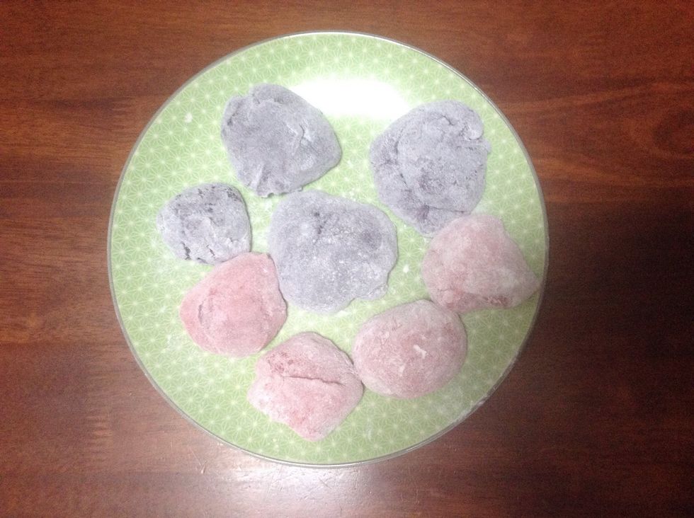 Ta-da! Hopefully yours look better than my weird blobs, but at least they taste good!