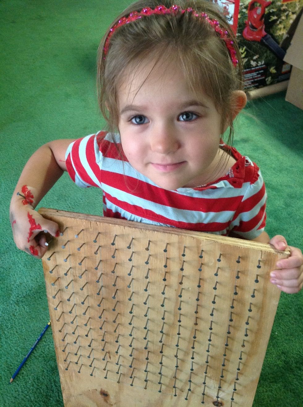 Ta Da!!! She's so crafty.
