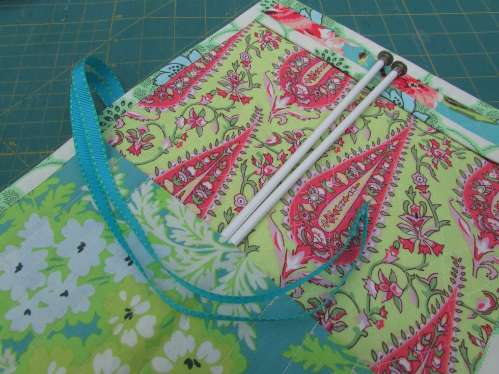 Ta da! The finished needle case!