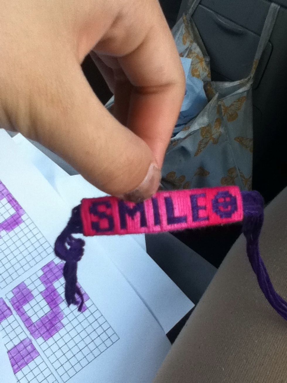 Ta-da! The next steps are all the patterns that I made. You can make your own letter pattern there is one I know of online. You might have to expand the picture for the entire pattern.