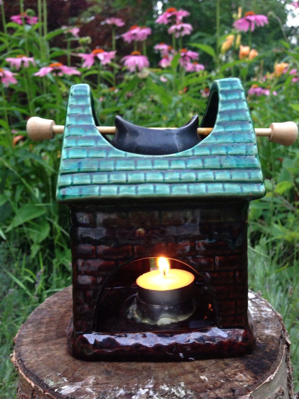 Ta-da! You are now diffusing the healing aromatic properties of your Essential Oil! Less expensive and less harmful than Febreeze and other air fresheners. Plus the added bonus of natural healing!