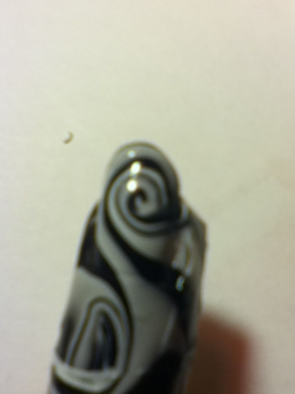 TA-DA!! Your swirly nail\ud83d\udc4d take off the tape carefully