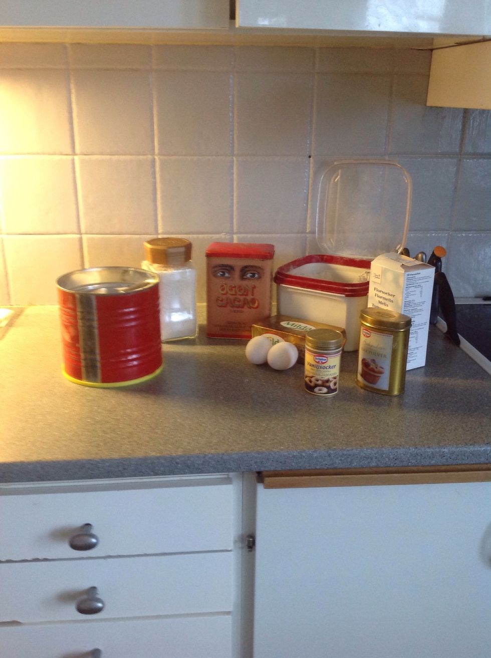 Ta fram ingredienserna, Take out the ingredients