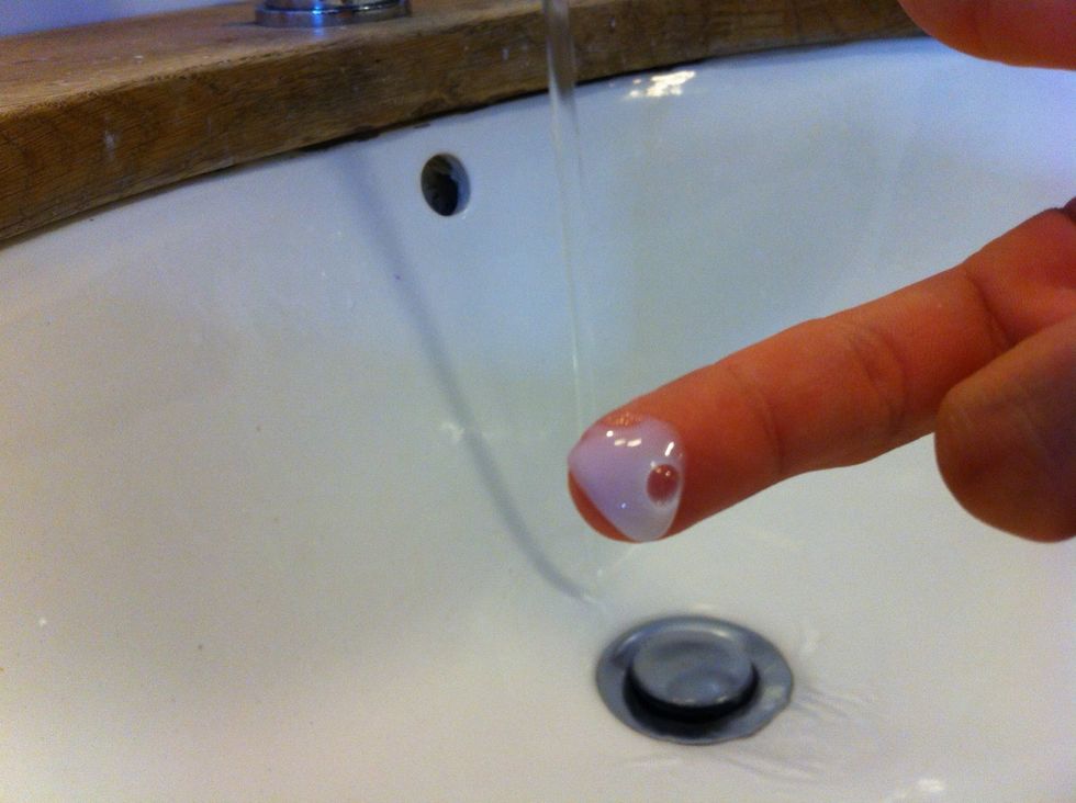 Ta lite tv\u00e5l p\u00e5 ditt finger