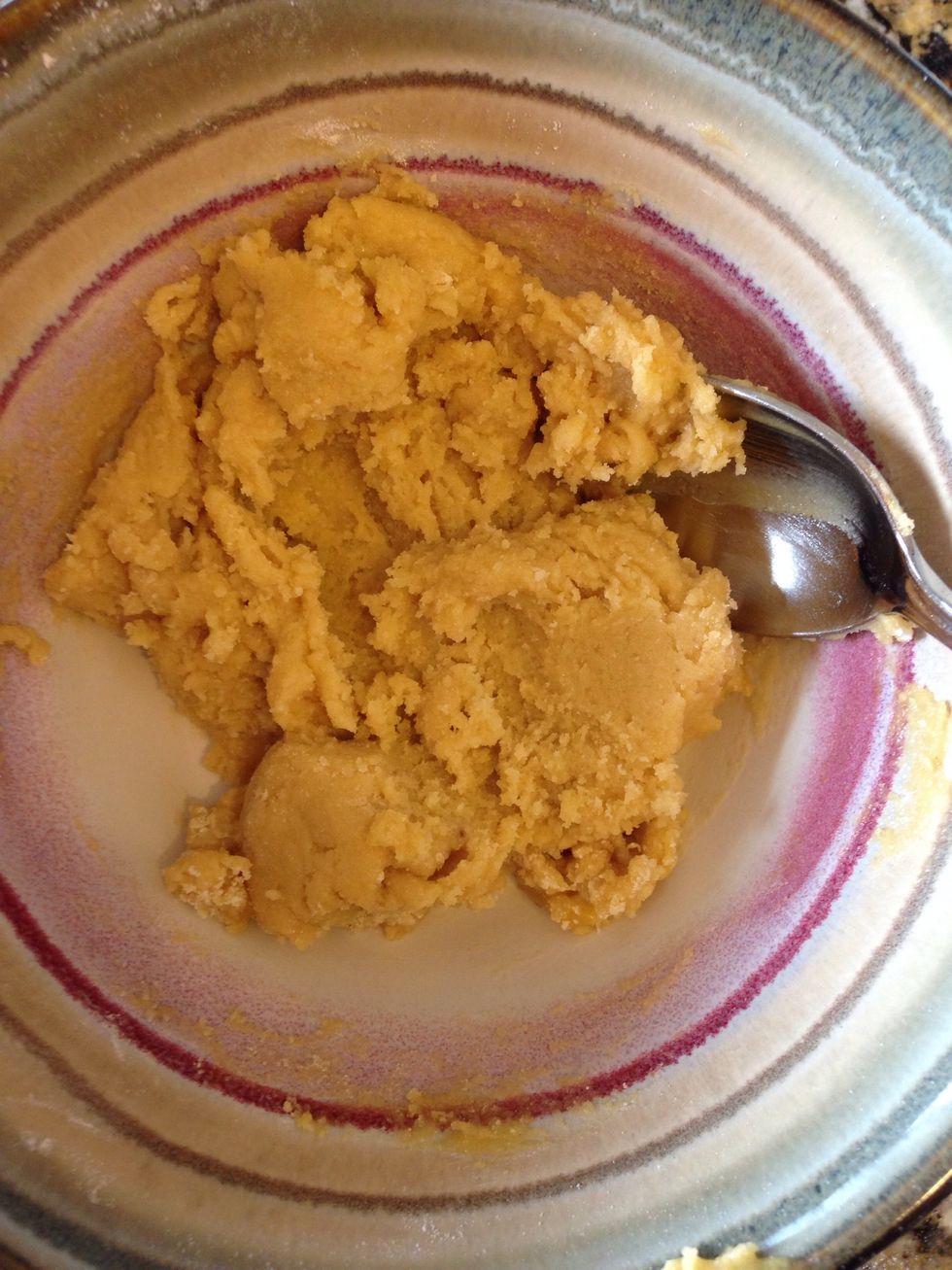 Taa daa!! Cookie dough