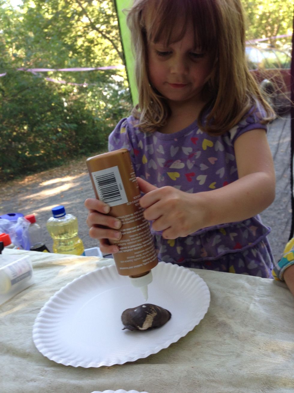 Tacky glue works great!