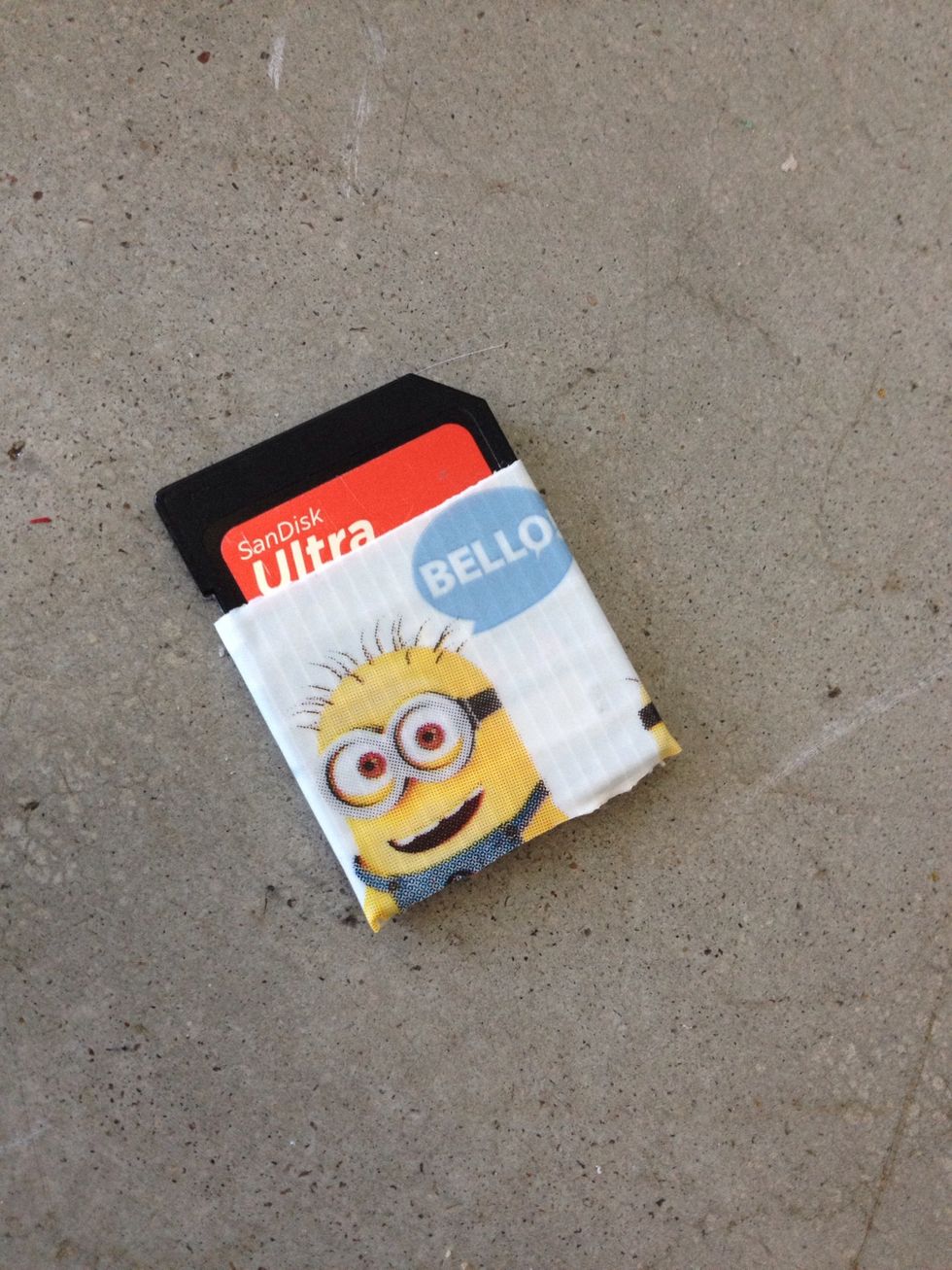Tada! a custom minion SD card! Naw, we'll save that for another guide. \ud83d\ude09