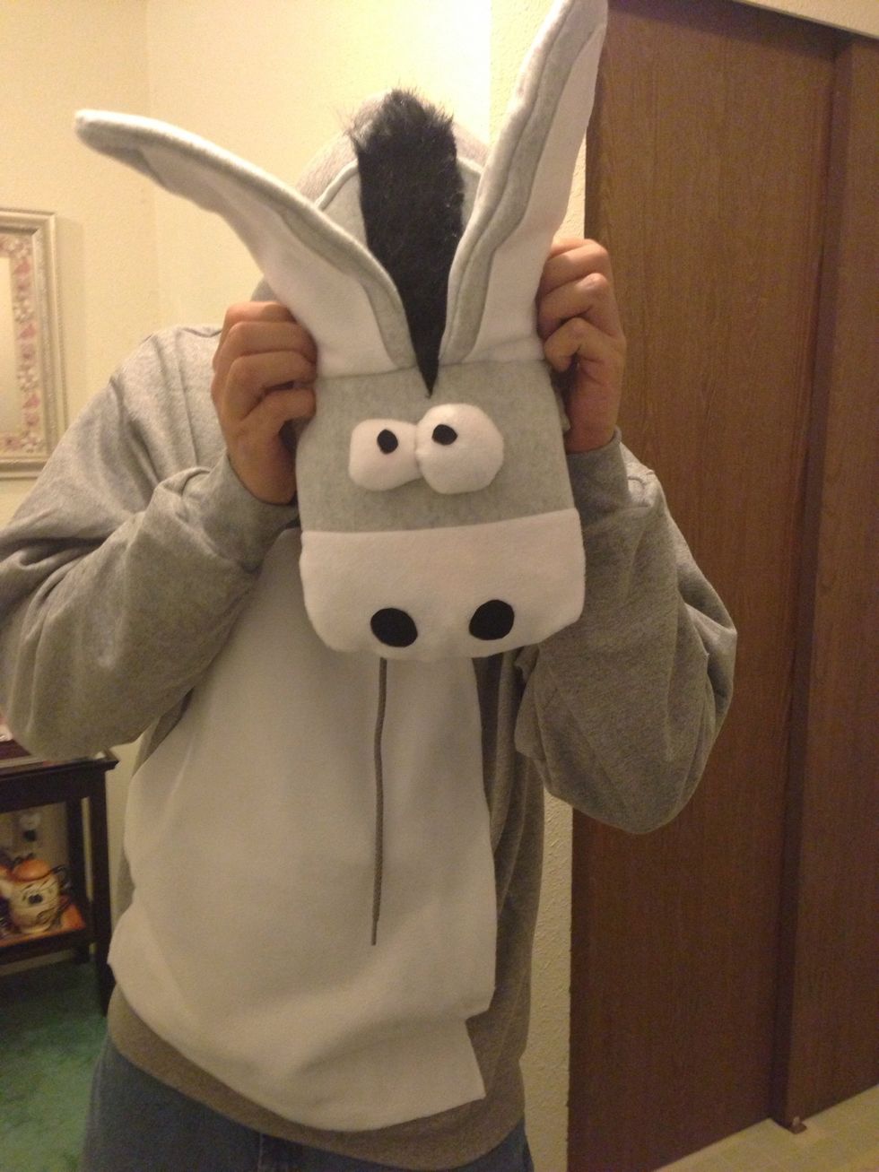 Tada !!!! After its dry :3 allllll done i hope u liked and thanks for viewing !!! - to make the donkey a punch haha hes going to get on the side boxing gloves and shorts. Happy halloween and thanks !