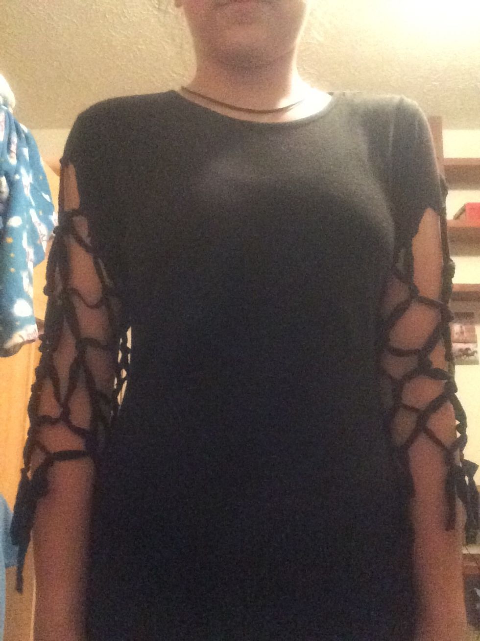 Tada I totally love this shirt now but i want to do something about the front and I have no idea what to do so if you have any ideas they would be great thanks