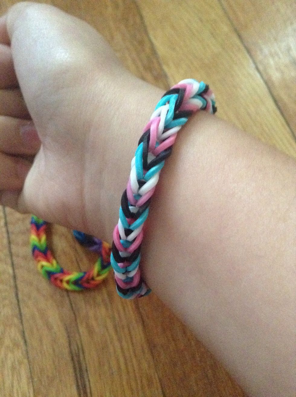 Tada this is now your bracelet