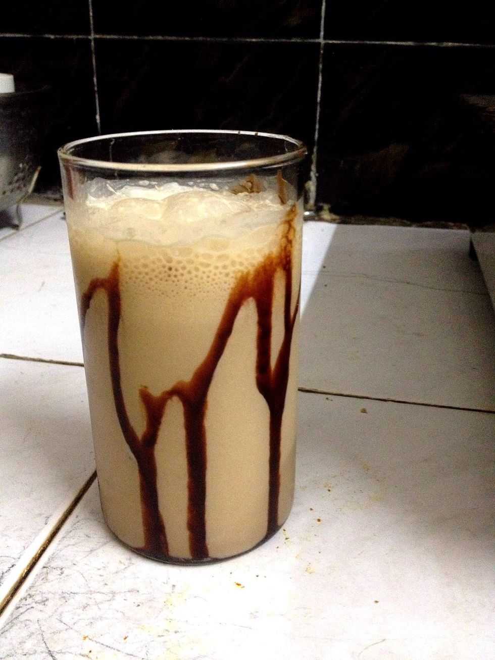 Tada!! Yummy delicious coffee is ready. \ud83d\ude0b\ud83d\ude0b Serve immediately after pouring the coffee in the glasses. Enjoy!!