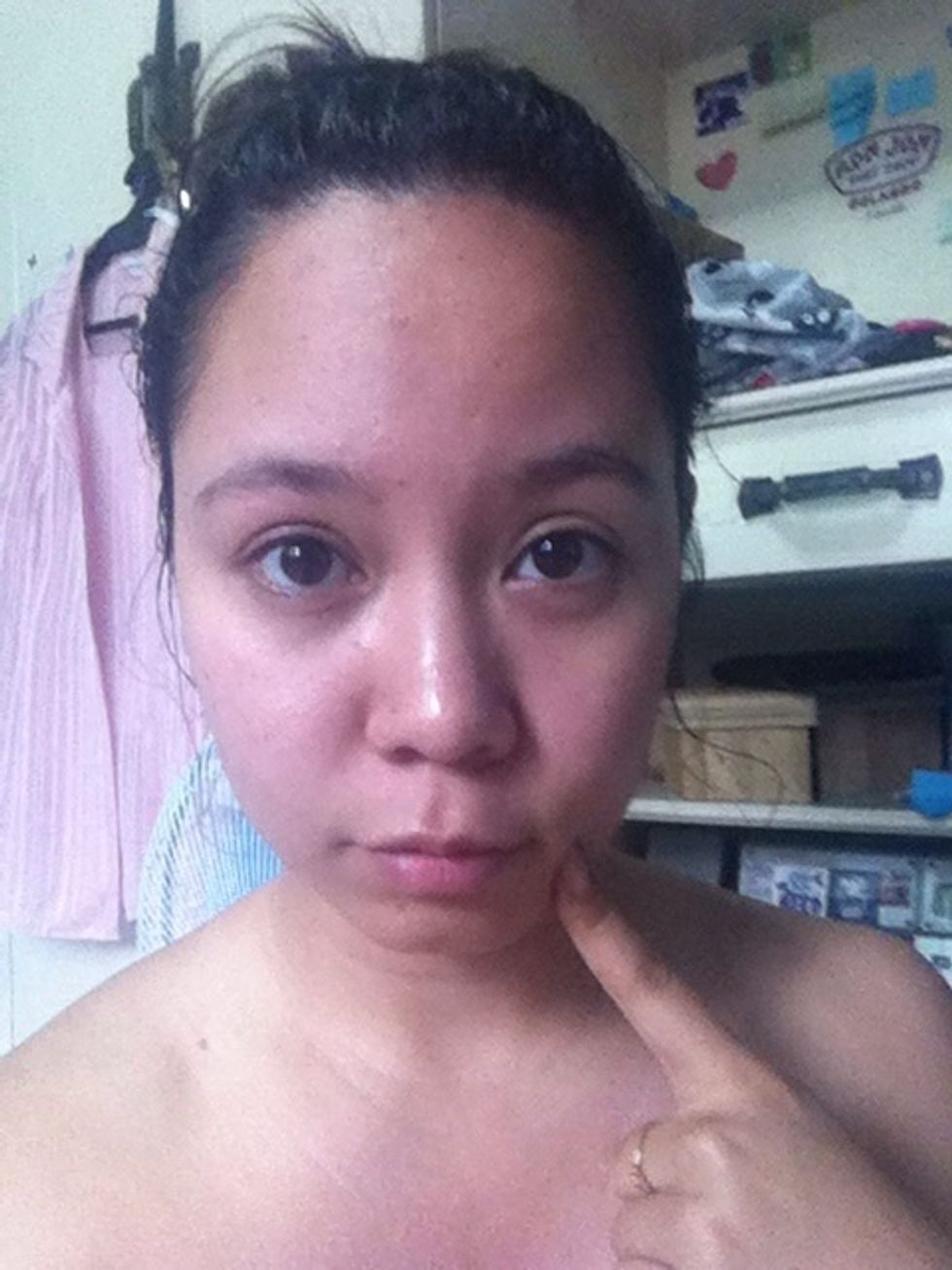 Tadaa!! Look at that freaky face! Lol.