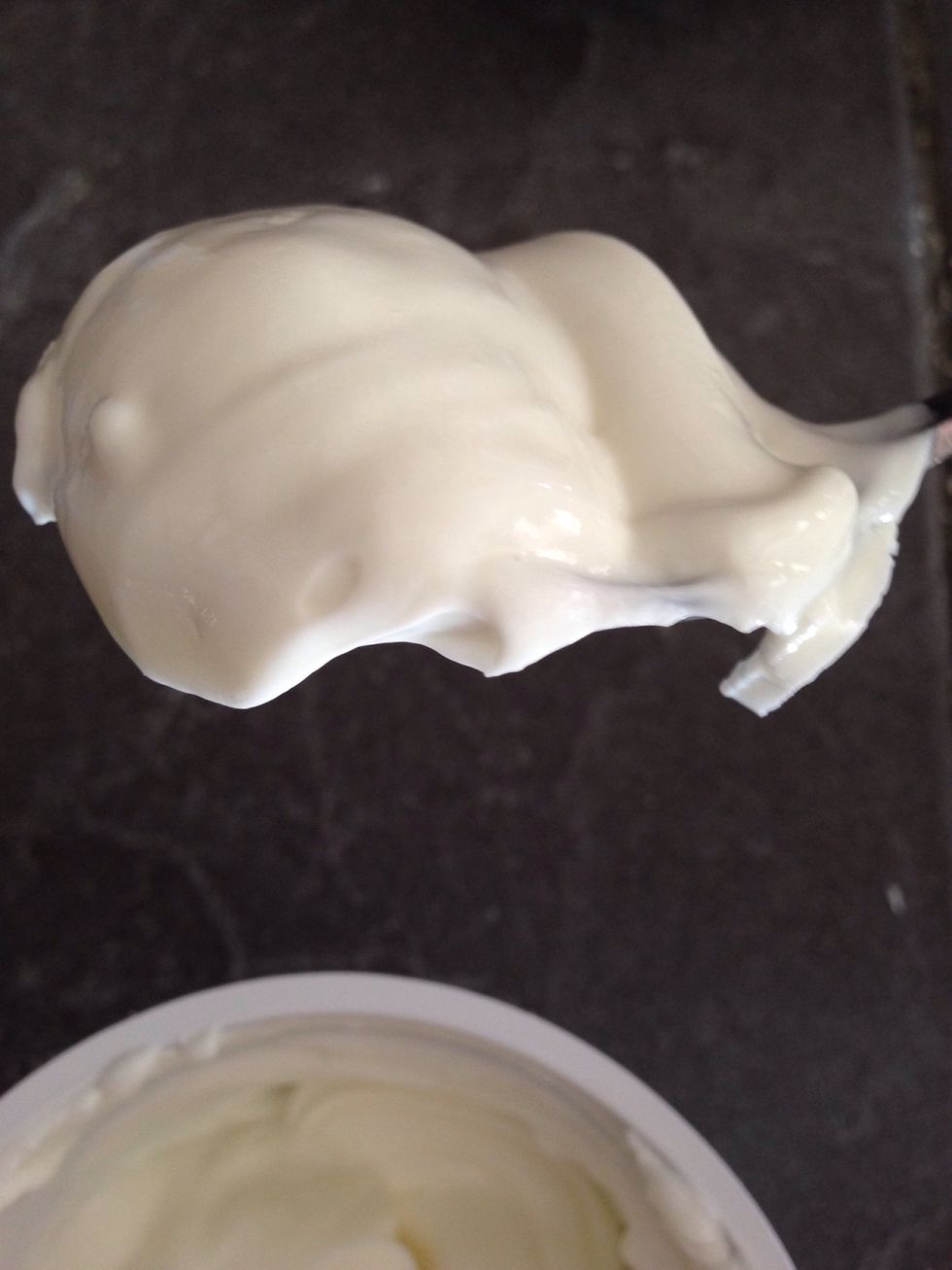 Take 1 cup of natural yogurt