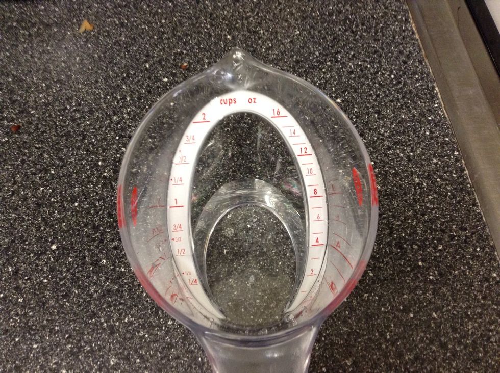 Take 1 cup of water..