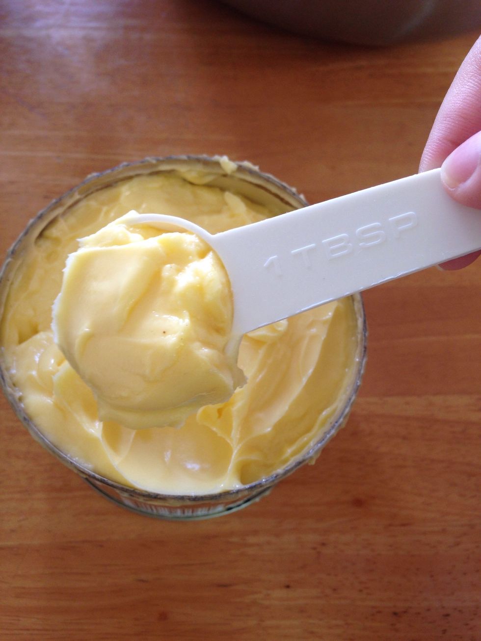 Take 12 tablespoons of butter (room tempreature)