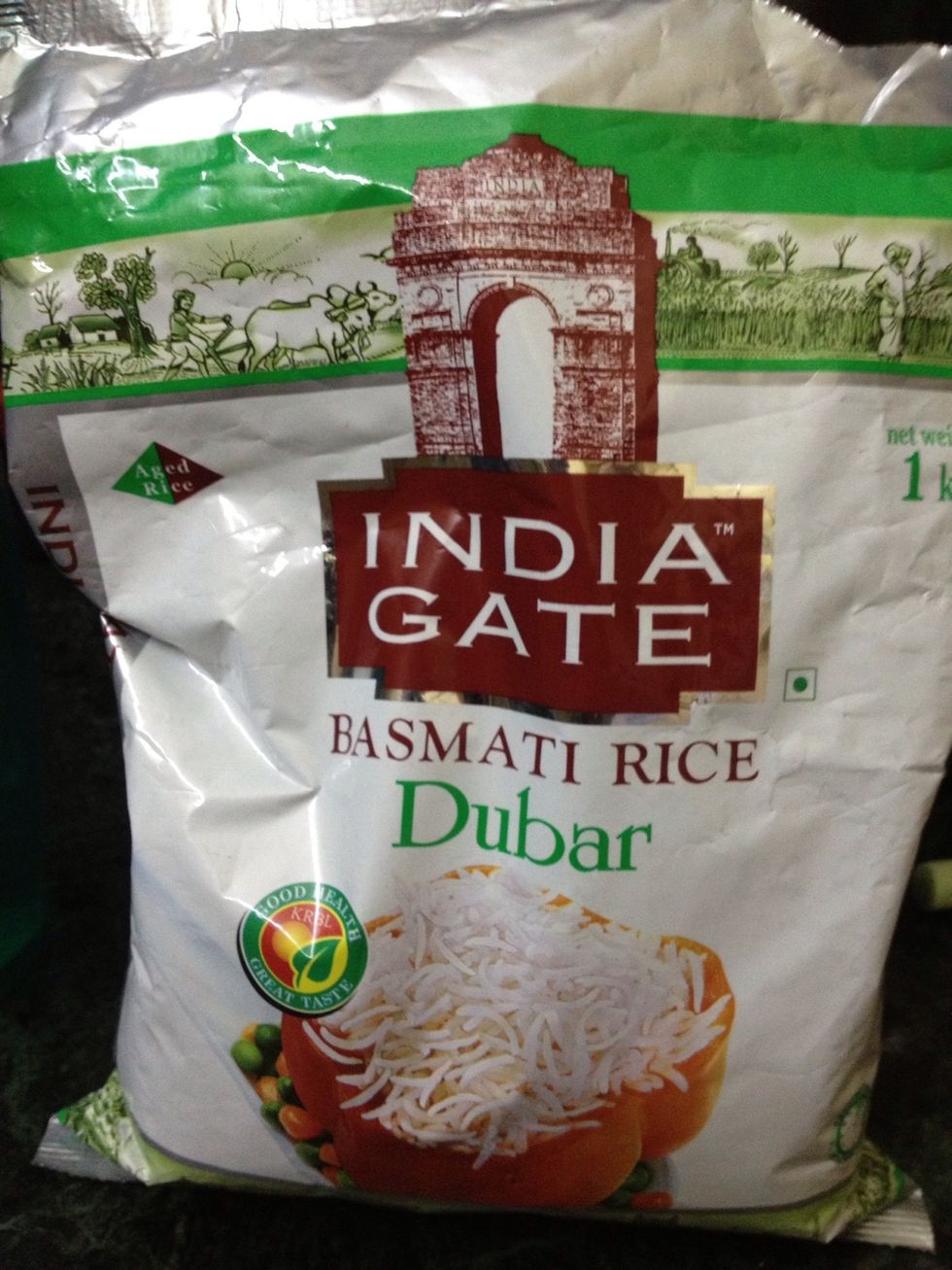 Take 2.5 cups of Basmati Rice