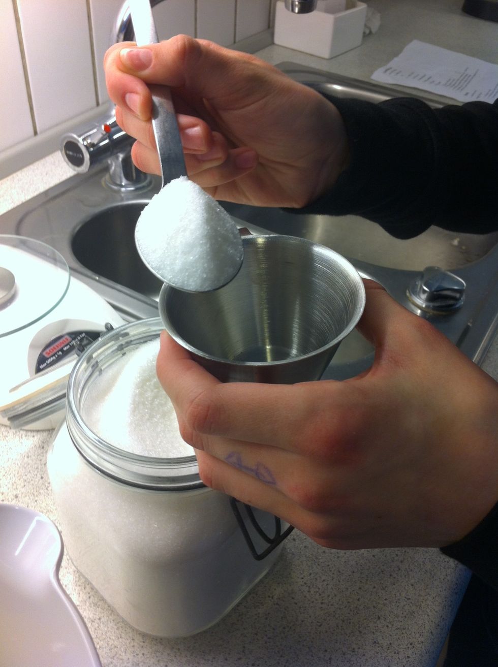 Take 2 cups sugar