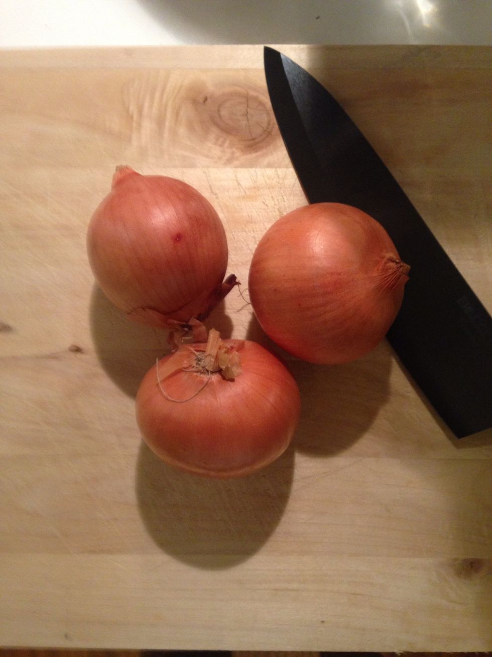Take 3 onion then...
