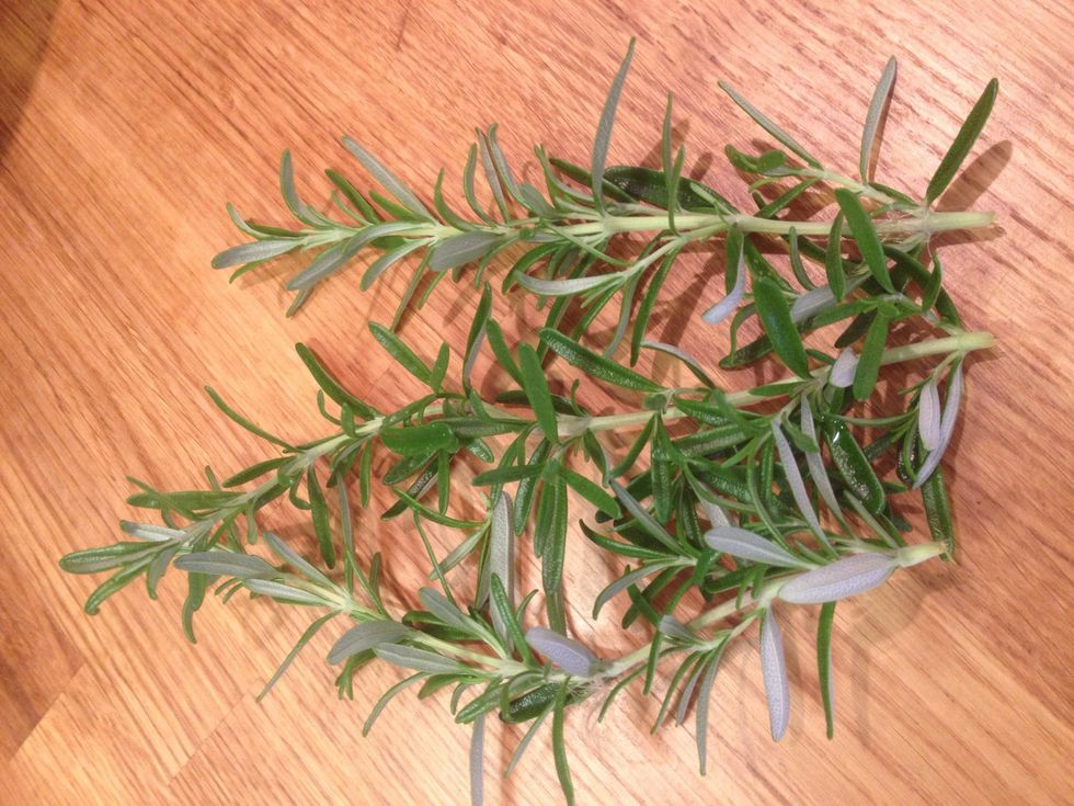 Take 3 springs of rosemary