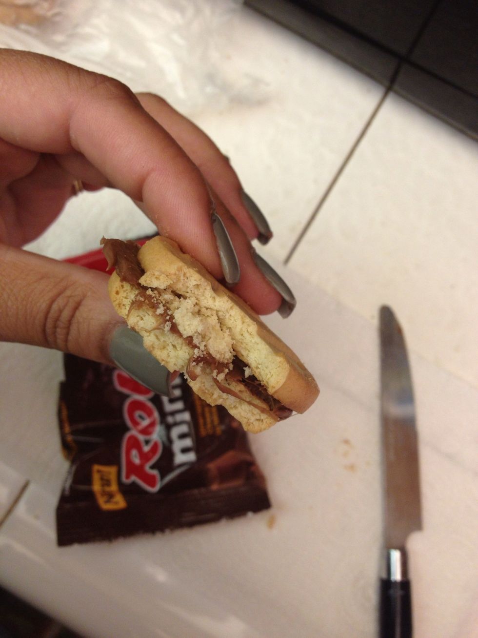 Take a bite . . . Enjoy the chocolate